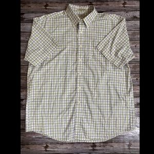 Men’s XL LL BEAN short sleeve button shirt